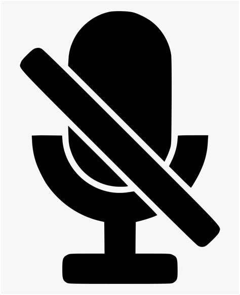 Mute Microphone Comments - Mute Mic Icon Png, Transparent Png - kindpng