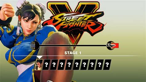 Street Fighter V Arcade Edition - Chun Li Arcade Mode (Street Fighter 5 ...