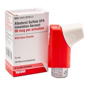 Albuterol Sulfate HFA 90mcg Inhaler - 1Family 1Health Pharmacy