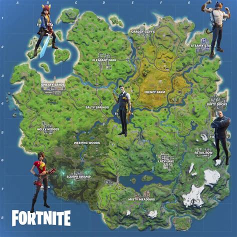 ‘Fortnite’ Boss Locations: Where And How To Deal Damage To Bosses ...