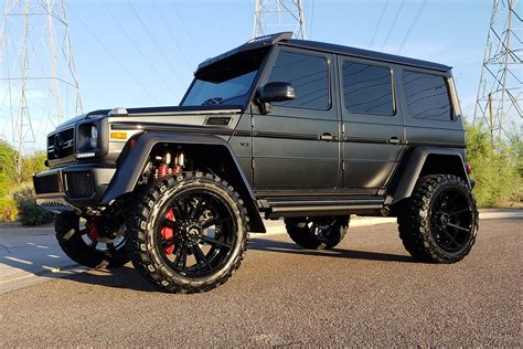 Lifted Mercedes G Class Goes in Style Wearing Matte Black Exterior ...