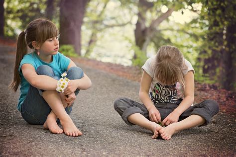 Free Images : nature, person, people, girl, road, sitting, child, talk ...