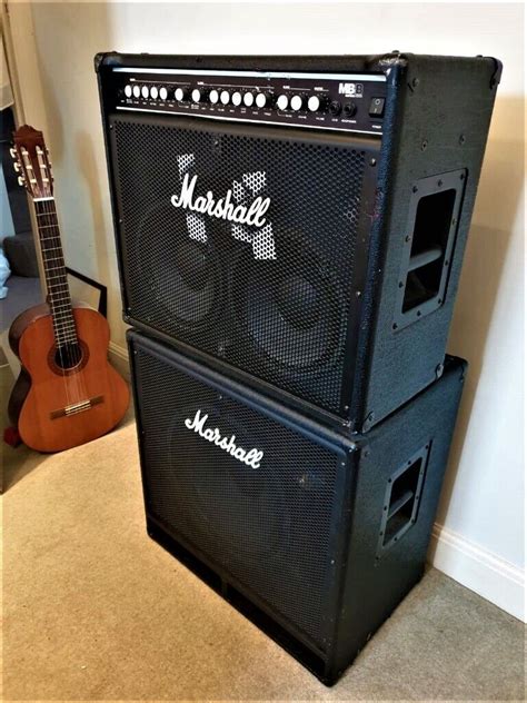 RELIABLE Marshall bass amp + cab [rare] {MB4210+MBC115} | in Raynes ...