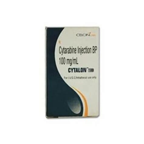 Cytarabine 100mg Inj, Packaging Size: 1 ml at Rs 299/vial in Nagpur ...