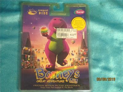 NEW Barney's Great Adventure Soundtrack from the Movie on CD ...