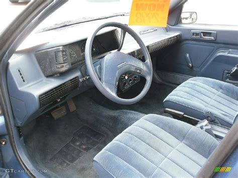 1989 Blue Metallic Chevrolet Corsica Sedan #29097750 Photo #24 ...