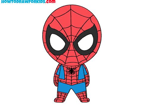 Baby Spiderman Drawing