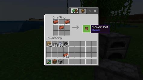 Flower Pot Recipe Minecraft