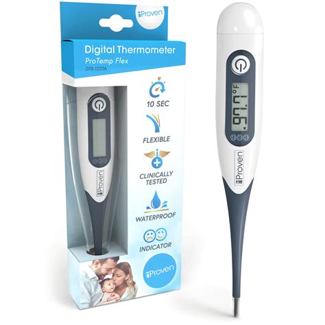 iProven DTR-1221A Oral Rectal Digital Medical Thermometer Accurate Fast ...