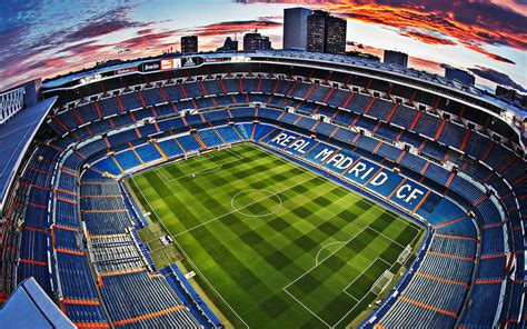 Santiago Bernabeu, Real Madrid Cf Stadium, Spanish - Santiago Bernabeu ...