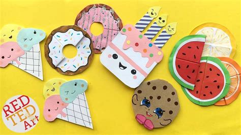 5 Easy Kawaii Bookmark DIYs - DIY Ice Cream, Cookie, Cupcakes, Melon ...