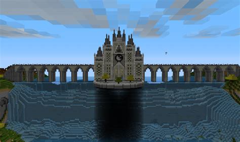 Waterfall Castle Minecraft Project