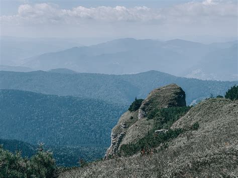 Rock Formation and Mountains · Free Stock Photo