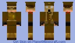 WW1 Soldier Skin Minecraft Skin