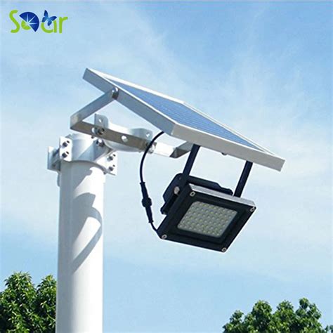 Solar Powered Floodlight/ Spotlight Outdoor Waterproof Security Led ...