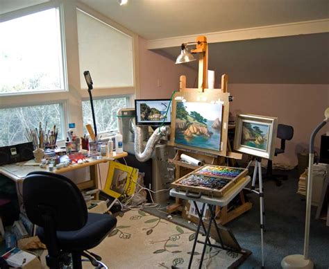 Timon Sloane Luminous Landscape Paintings: Studio Painting Process