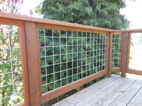 HOG WIRE DECK RAILING IDEAS | PORCH AREA