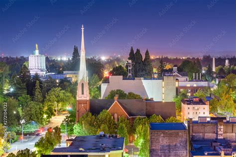 Salem, Oregon, USA downtown Stock Photo | Adobe Stock