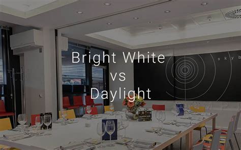 Bright White vs Daylight : What's the Difference?