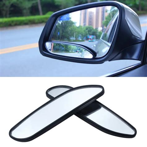 1Pair Auto Car Blind Spot Mirror Wide Rear View Safety Mirror Stick on ...