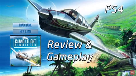 Review and Gameplay | Island Flight Simulator | PS4 - YouTube