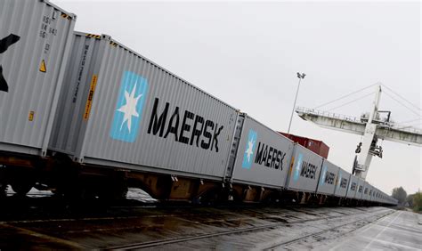 Maersk ramps up rail service to keep exports on track