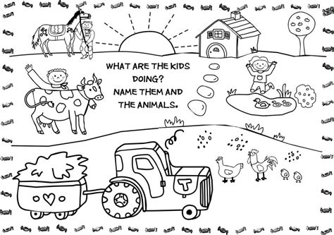 Free Printable Farm Animal Coloring Pages For Kids