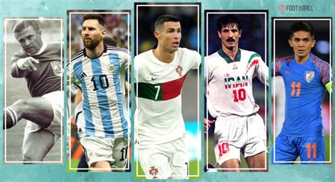 Who are the top international goal scorers of all time in football