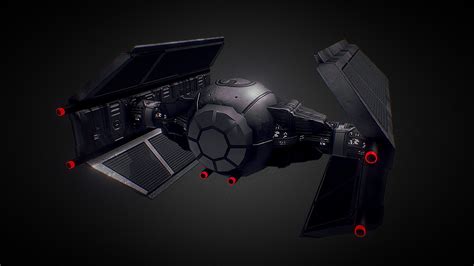 Darth Vader's TIE-Fighter - Buy Royalty Free 3D model by CohiTrippy ...