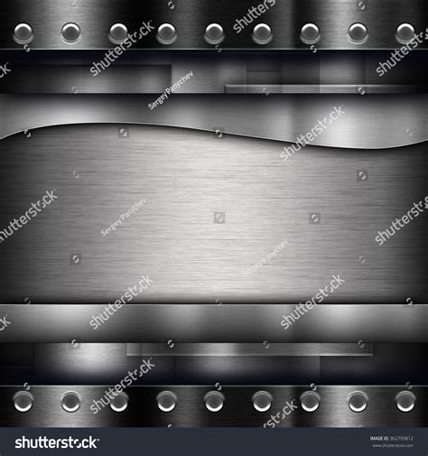 Dark Metal Texture Background Use Various Stock Illustration 362793812