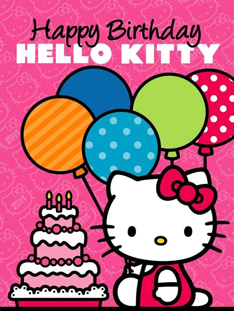 Happy Birthday Hello Kitty Wallpapers - Top Free Happy Birthday Hello ...