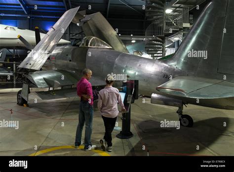 BAC Concorde 002 inside halls of Royal Navy Fleet Air Arm Museum ...