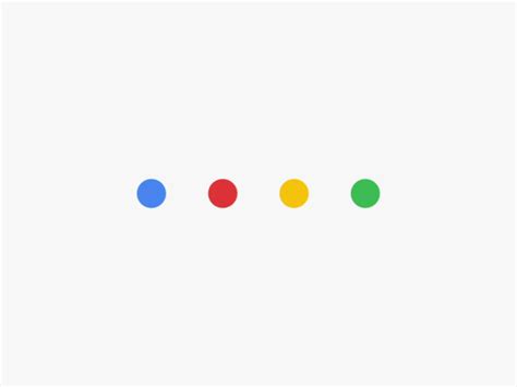 Google logo animation practice by Lorry on Dribbble