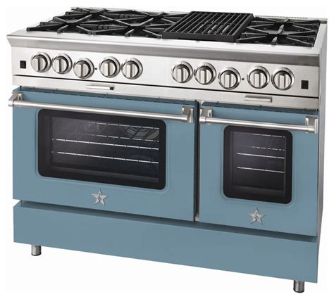 BlueStar Platinum Series: 48" Range - Modern - Gas Ranges And Electric ...