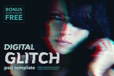 15 Best Glitch Effect Photoshop Tutorials and PS Actions | Tutorials ...