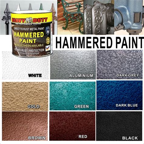 [Shop Malaysia] 1l ( 1 liter ) hammered paint ( metallic paint heavy ...