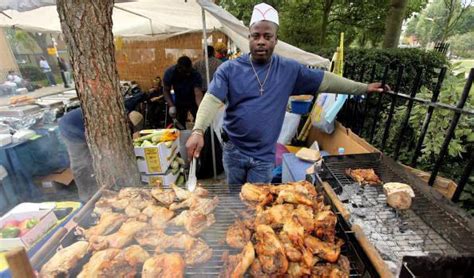 black cookout food