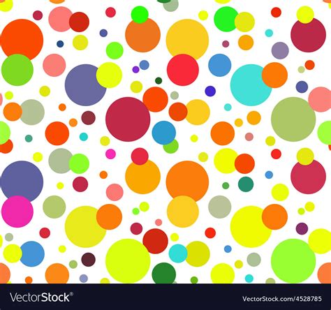 Abstract colorful circles background Royalty Free Vector