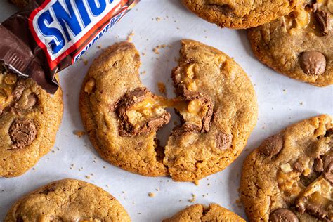 4-Ingredient Snickers Cookies Recipe - EASY METHOD! (gluten-free)