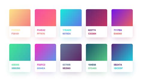 FREE Gradient Color Palette for Sketch Designers - FreebiesUI