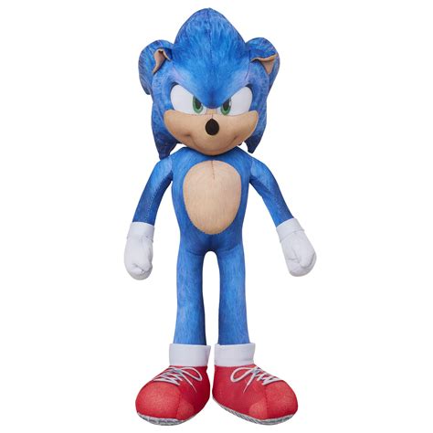 Sonic The Hedgehog 13 Inch Talking Sonic Plush with 10 Different Sounds ...