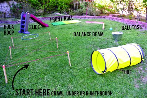 The top 20 Ideas About Diy Obstacle Course for Kids - Home, Family ...