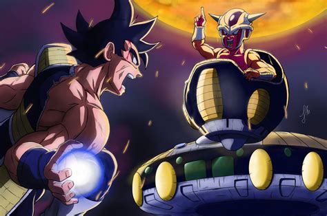 Super Saiyan Bardock Vs Frieza