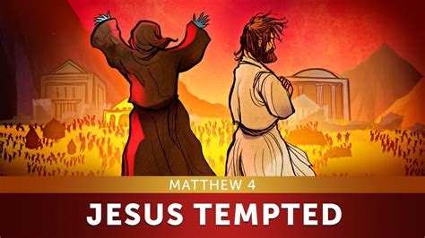 The Temptation Of Jesus In The Desert Story