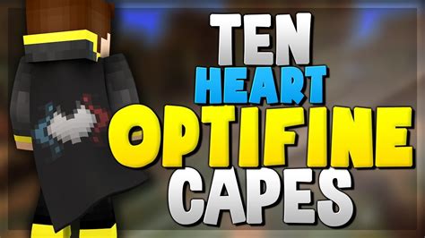 10 Heart Optifine Cape Designs! (Best Minecraft Capes) - YouTube