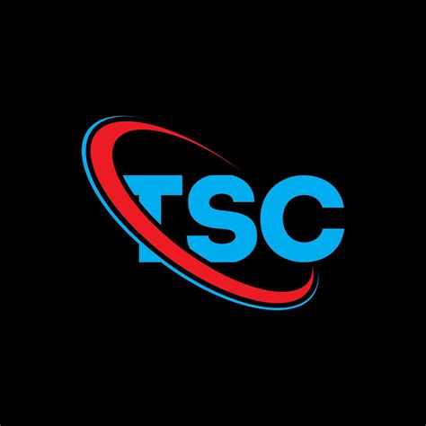 TSC logo. TSC letter. TSC letter logo design. Initials TSC logo linked ...