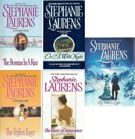 Cynster Family Saga Lot of 5 Stephanie Laurens 4 PBs 1 Hardcover 8-9 11 ...