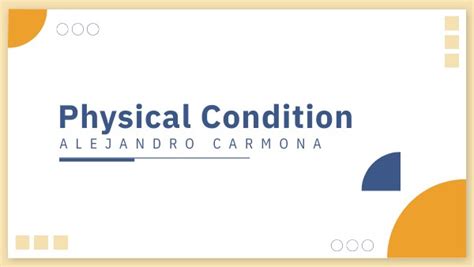 Physical Condition