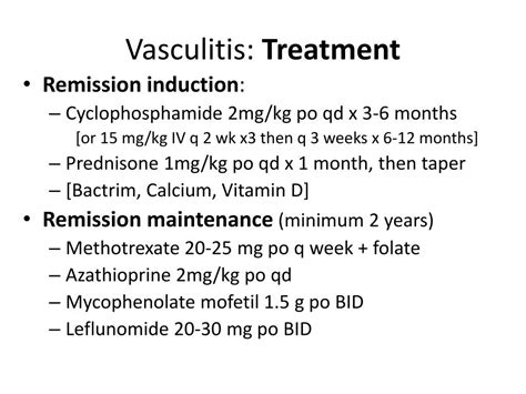 PPT - Vasculitis PowerPoint Presentation, free download - ID:1409104