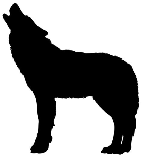 Wolf Howling Clipart | Free download on ClipArtMag